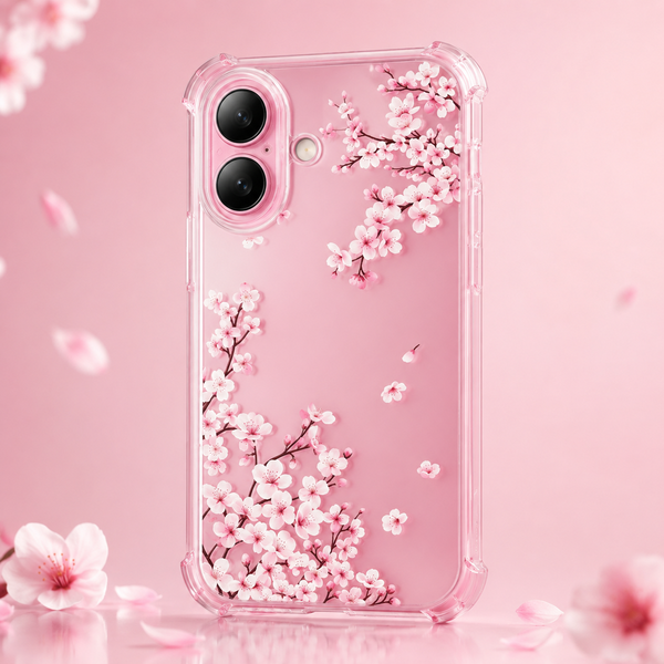 Peach Blossom Floral Case