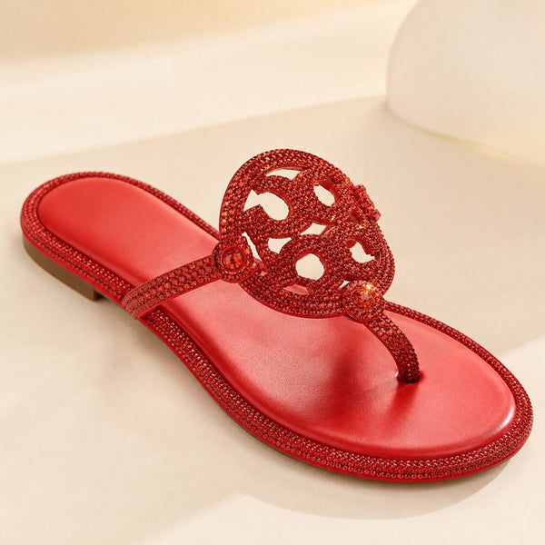 Crystal Rhinestone Sandals