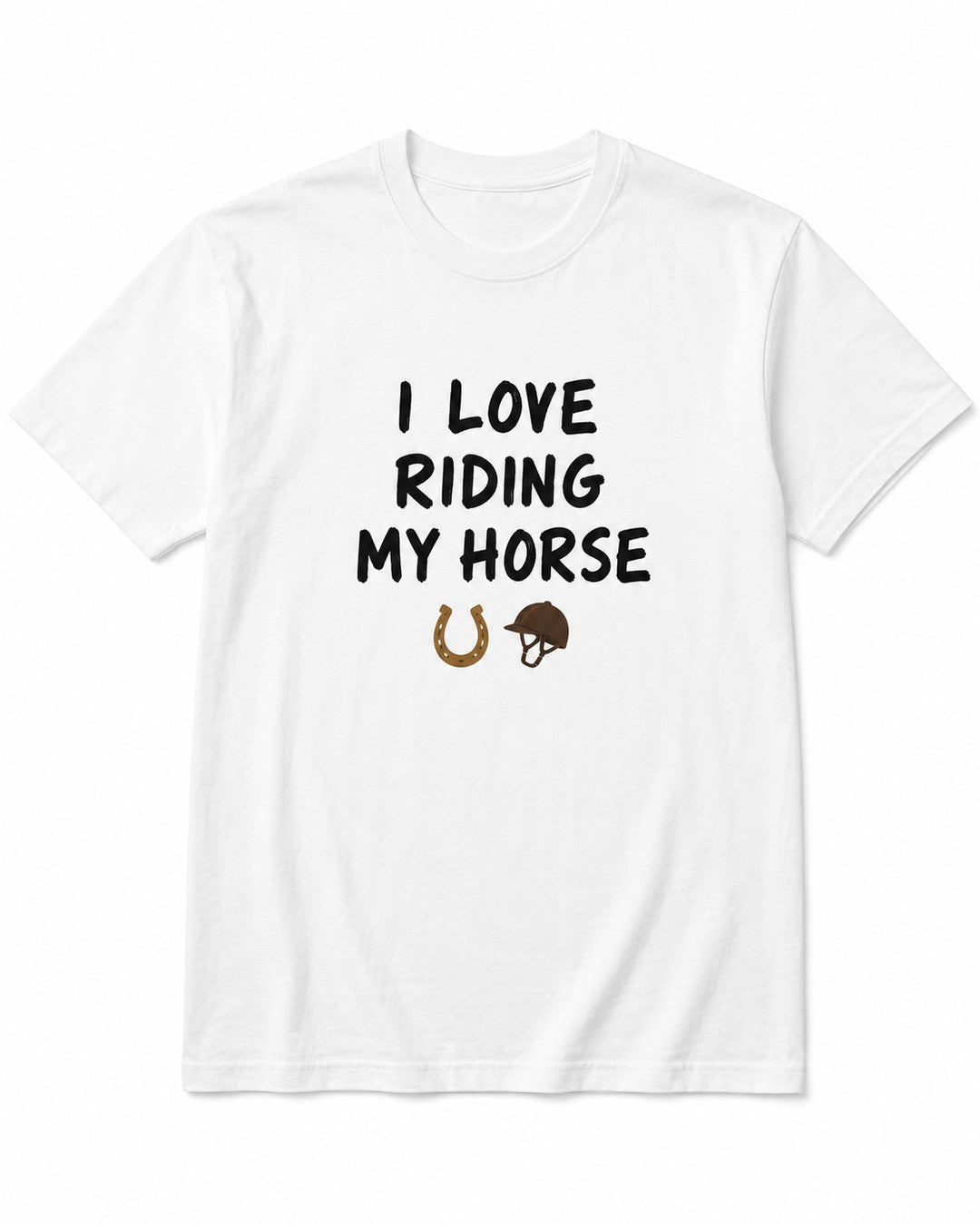 I love riding my horse tee