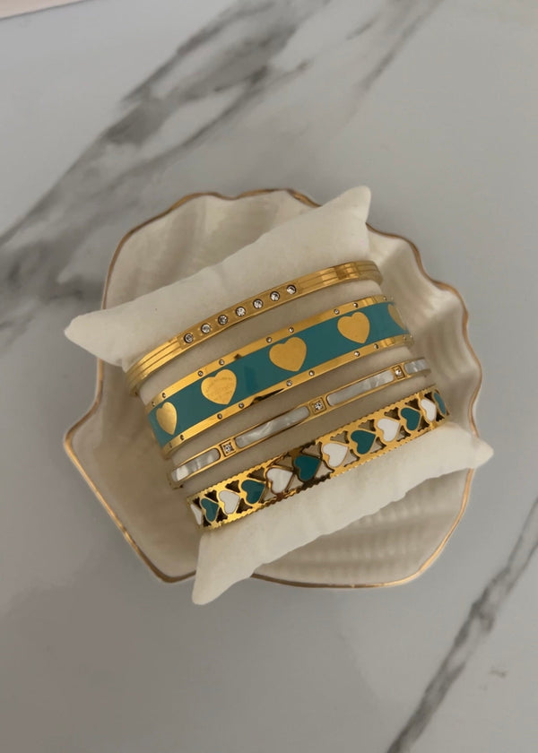 Stack Teal Love