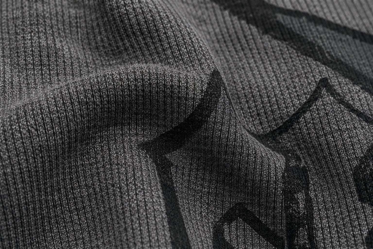 Waffle-knit detail
