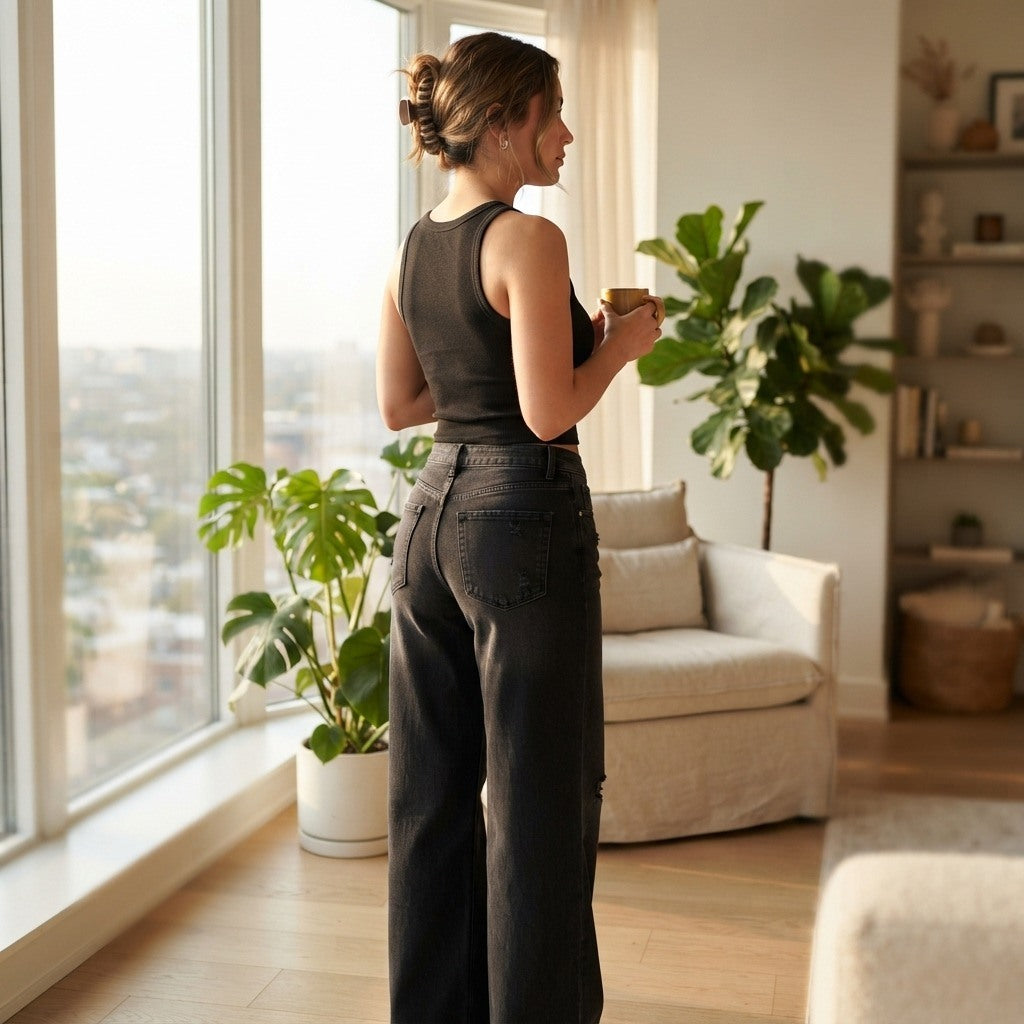 Denim extensible